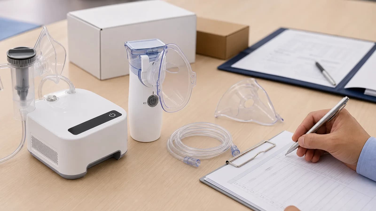 Nebulizer documentation, accessory, and packaging review