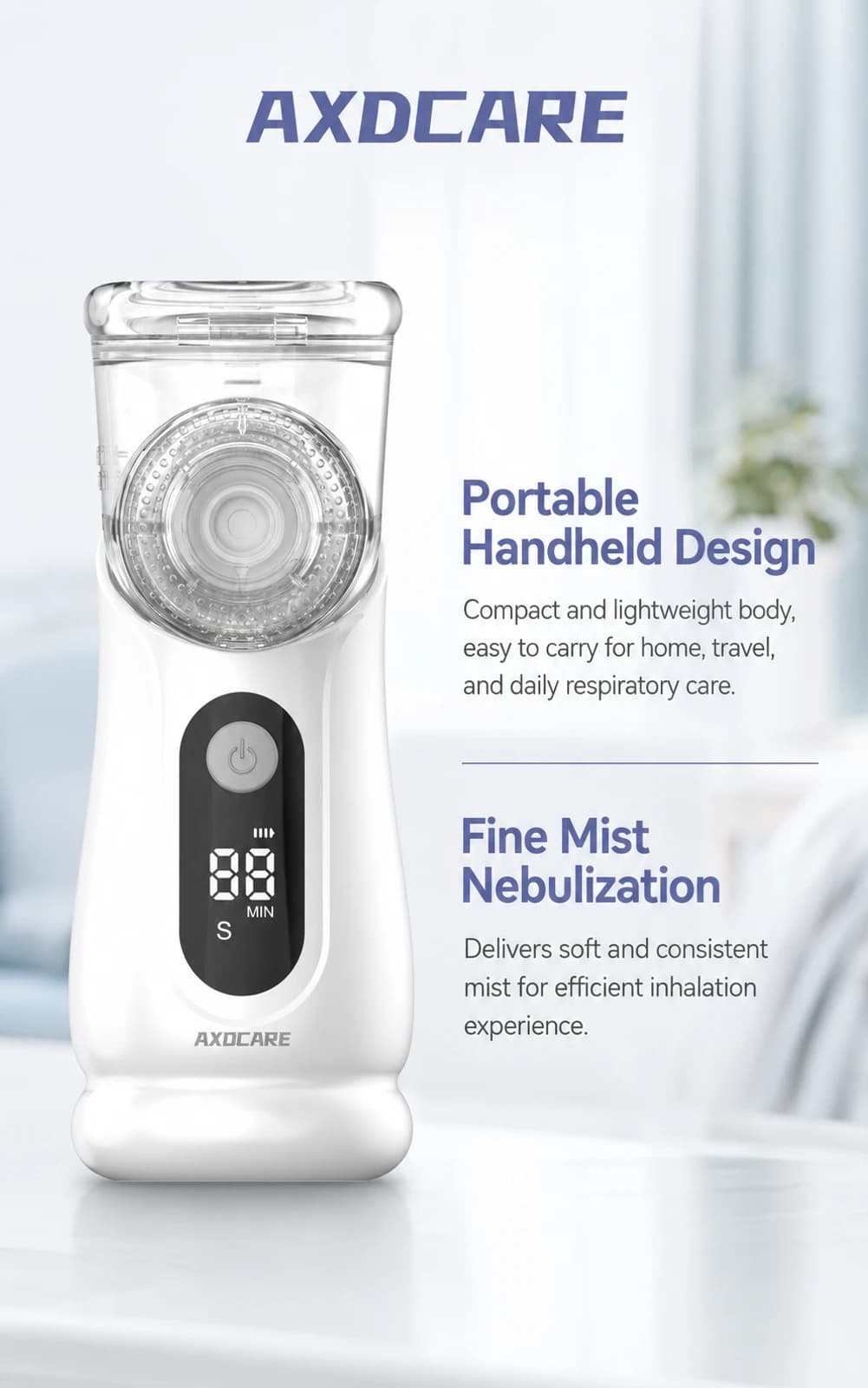 AXD-109 Handheld Nebulizer product detail 1