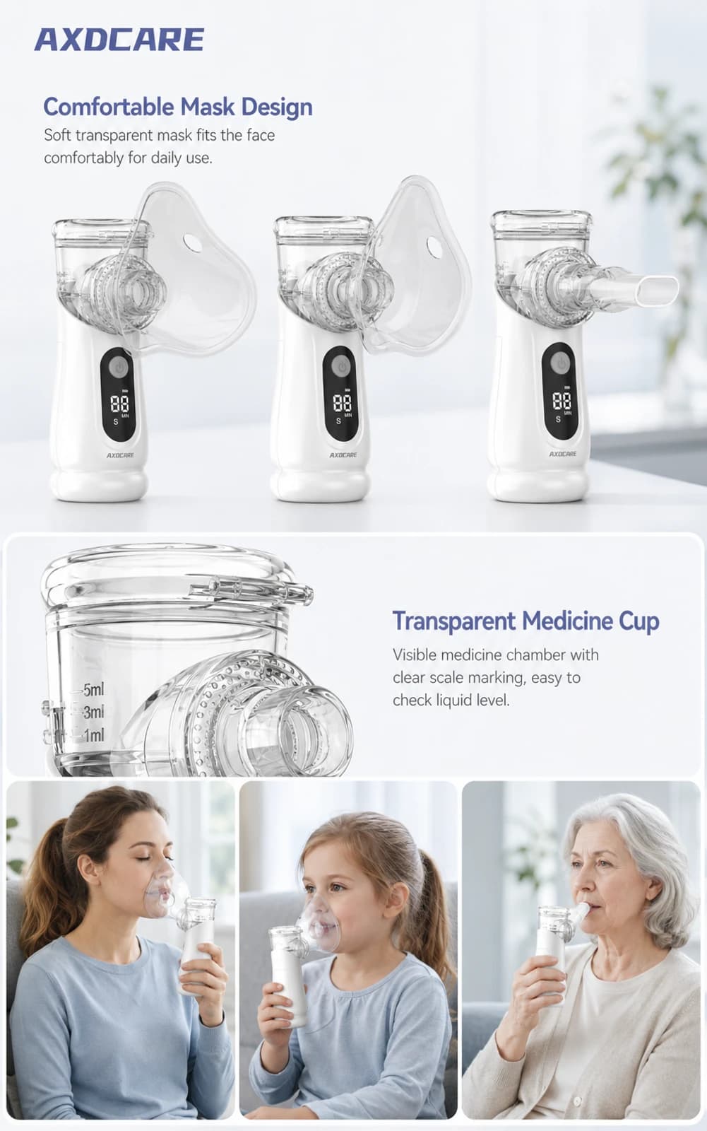 AXD-109 Handheld Nebulizer product detail 3