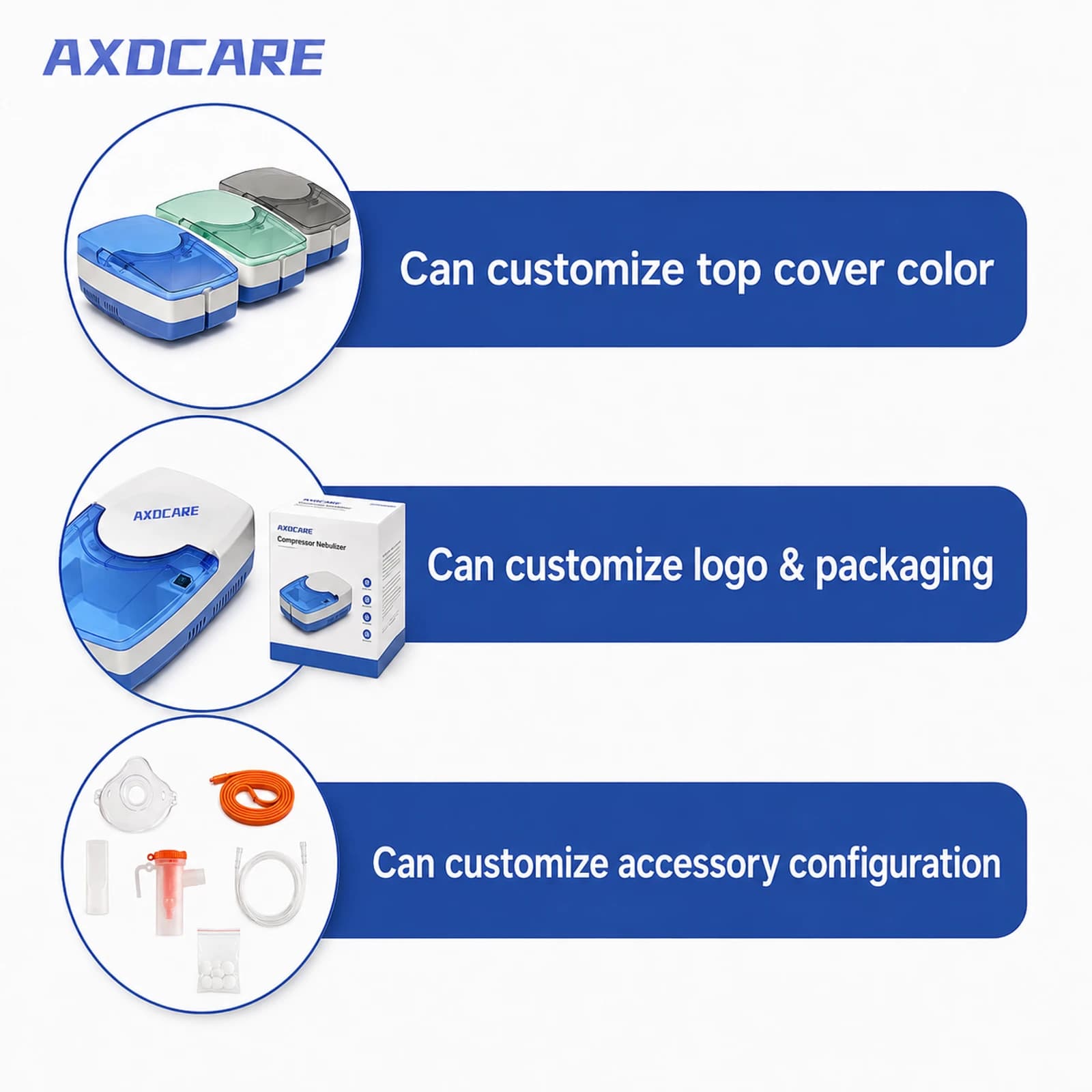 AXD-301A Compressor Nebulizer product detail 2