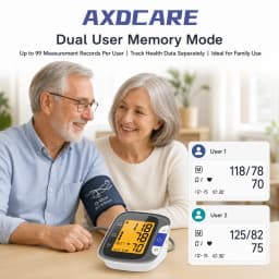 AXD-801 Upper-Arm Blood Pressure Monitor product view 5