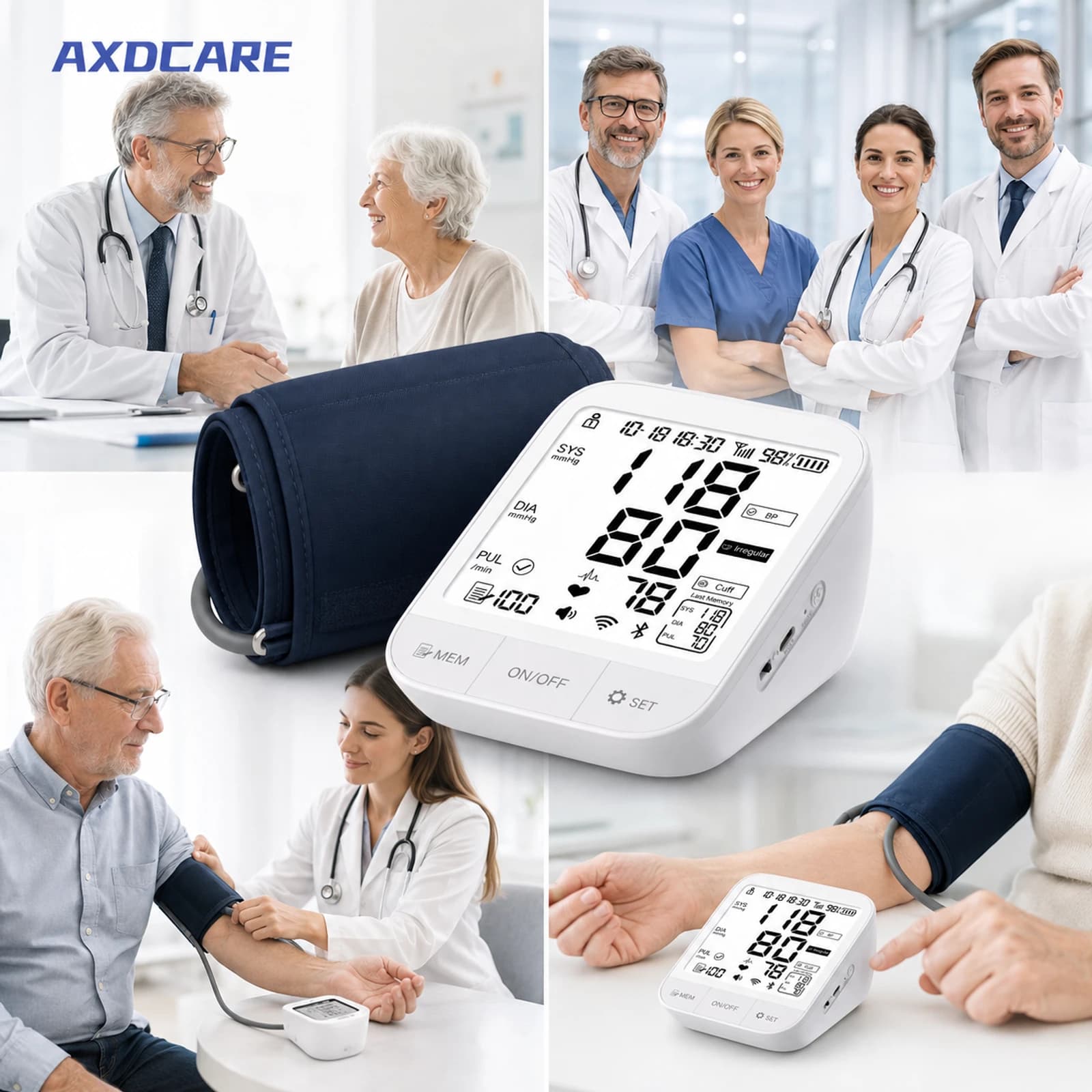 AXD-867 Upper-Arm Blood Pressure Monitor product detail 3