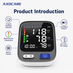 AXD-BP803 LCD Arm Blood Pressure Monitor product view 2