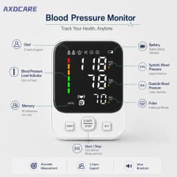 AXD-BP814 LED Arm Blood Pressure Monitor product view 3