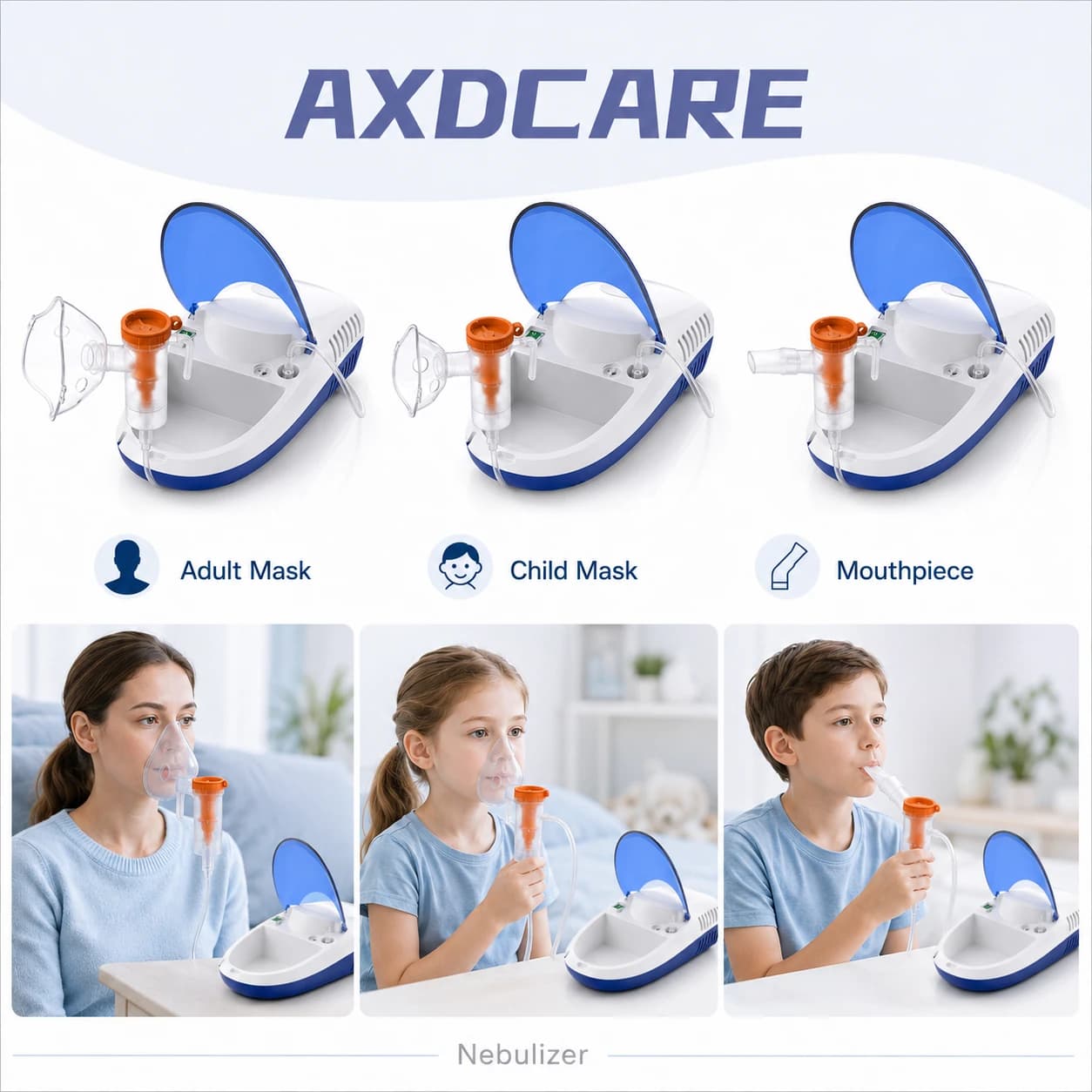 AXD-NB301 Medical Compressor Nebulizer product detail 3