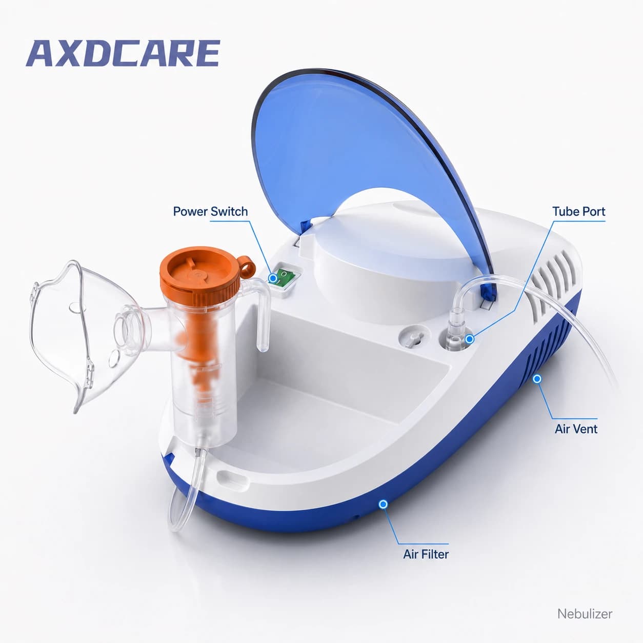 AXD-NB301 Medical Compressor Nebulizer product detail 5