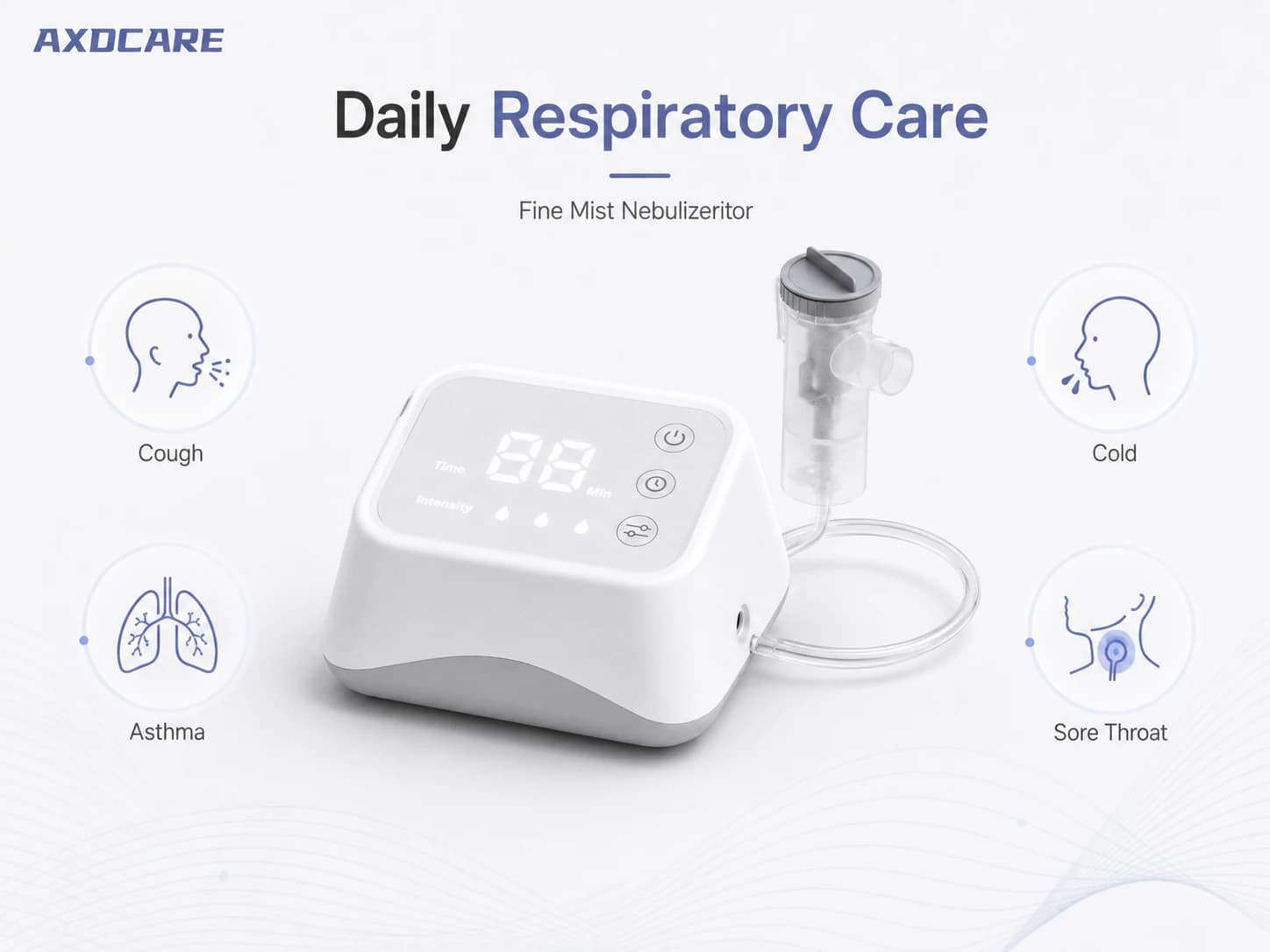 AXD-NB505 DC Compressor Nebulizer product detail 1
