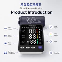 BP05-LED Upper-Arm Blood Pressure Monitor product view 2