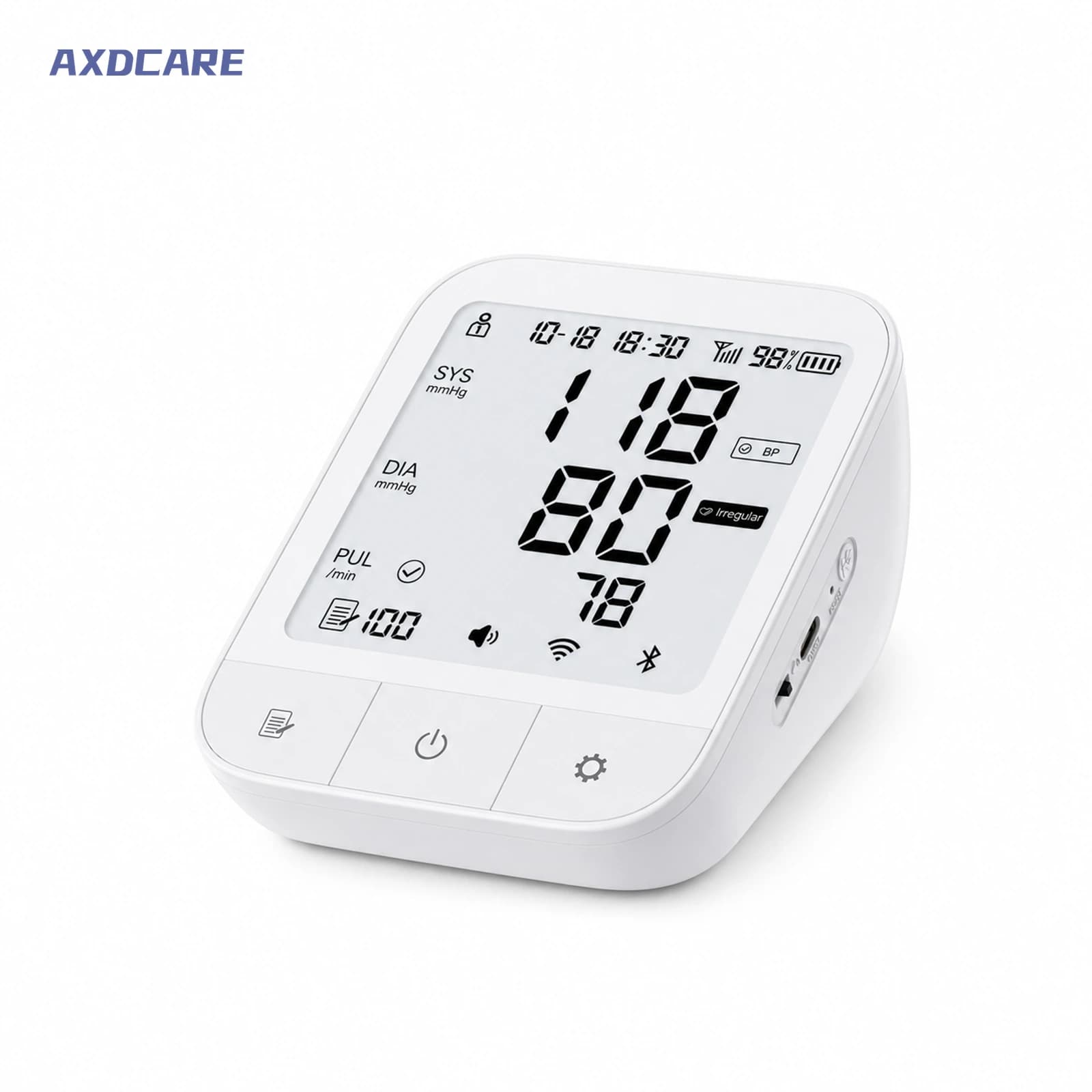 AXD-867 Upper-Arm Blood Pressure Monitor main product image