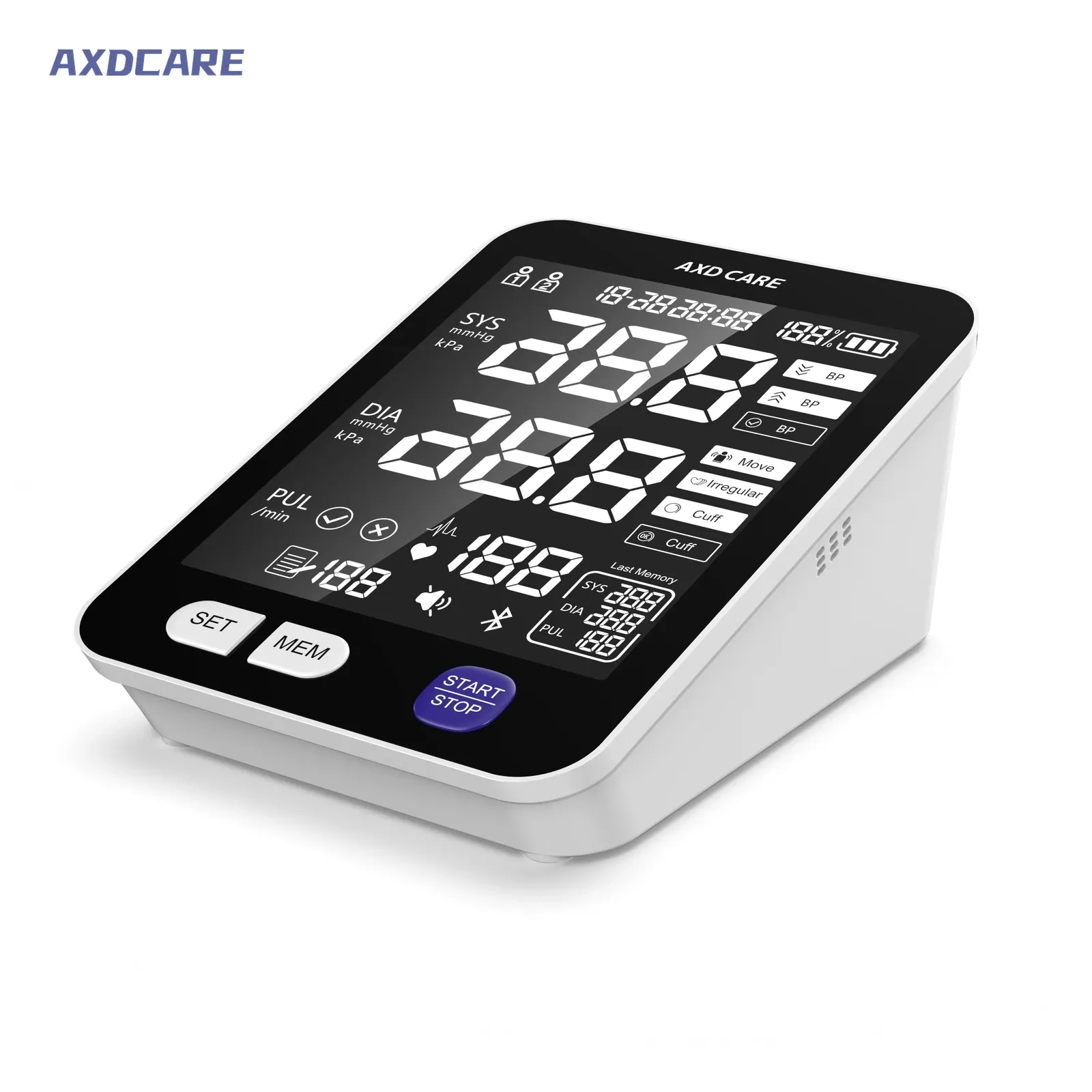 BP05-LCD Upper-Arm Blood Pressure Monitor main product image