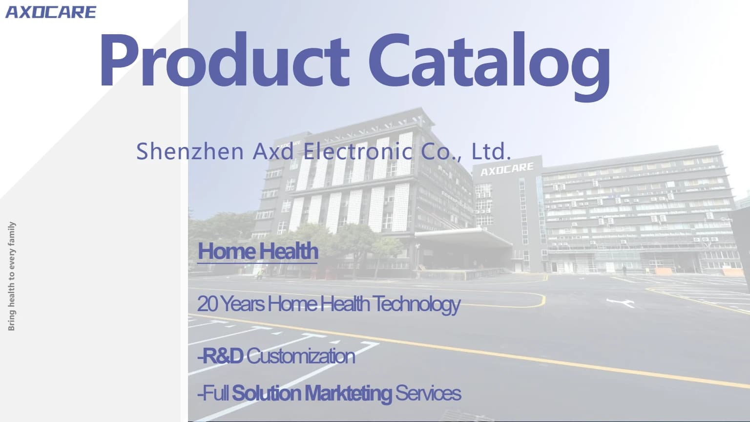 AXDCARE company and factory overview