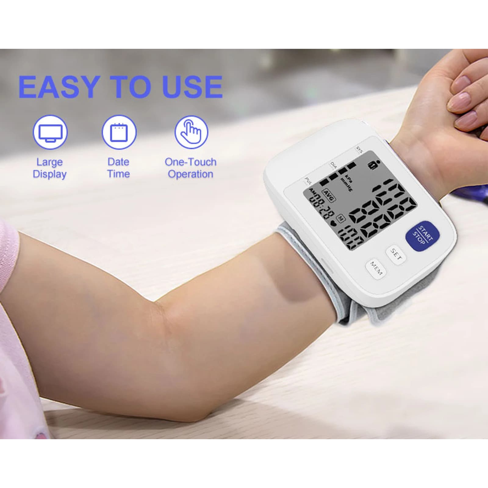 A605 Wrist Blood Pressure Monitor product detail 1