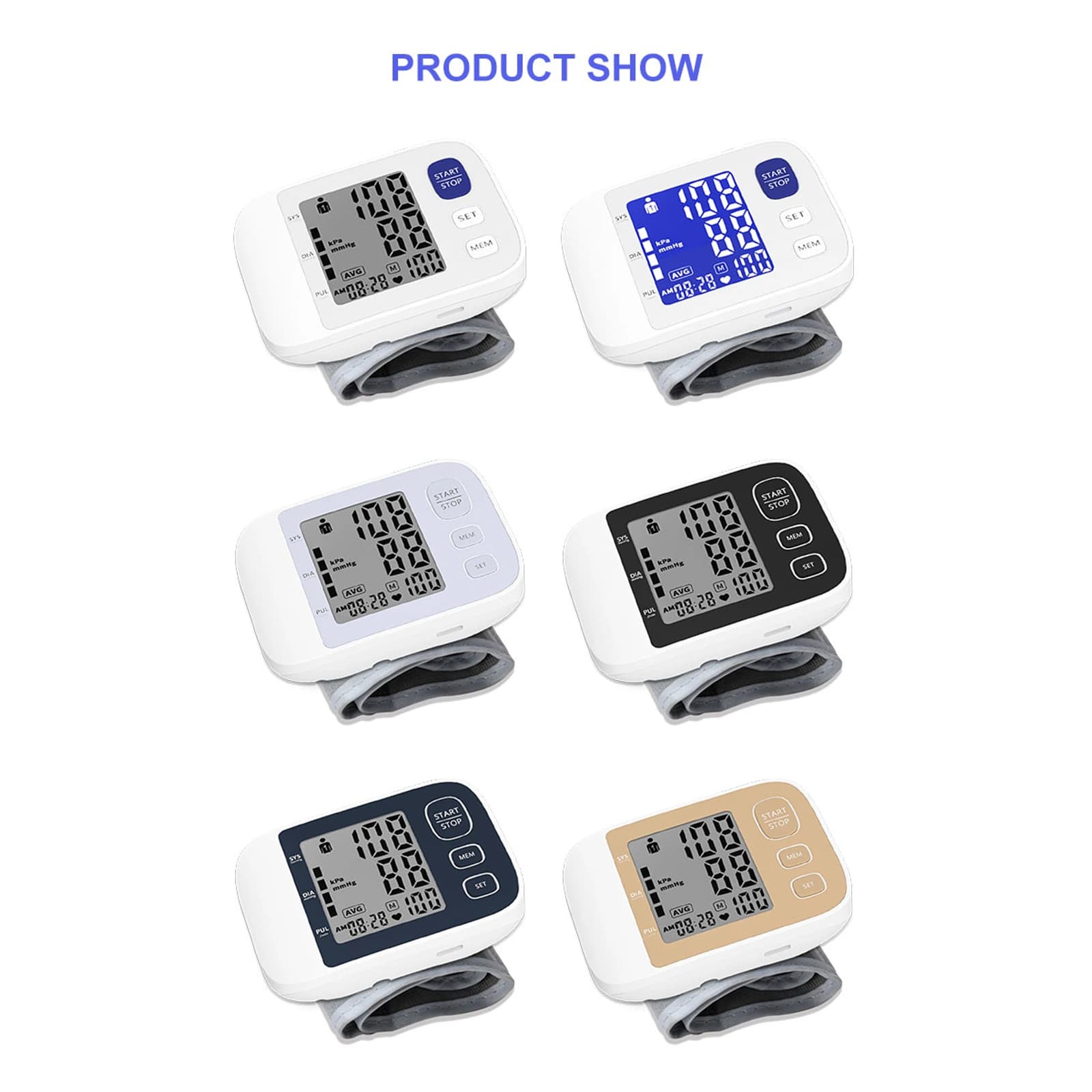 A605 Wrist Blood Pressure Monitor product detail 5