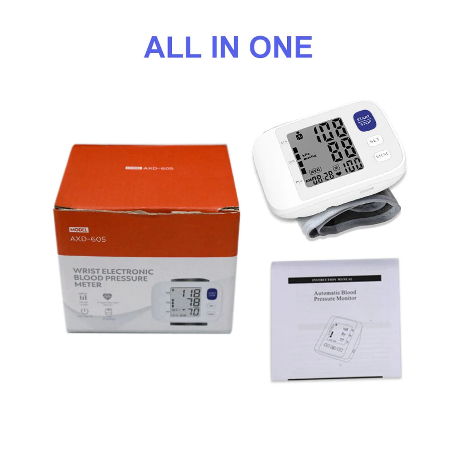 A605 Wrist Blood Pressure Monitor product detail 6