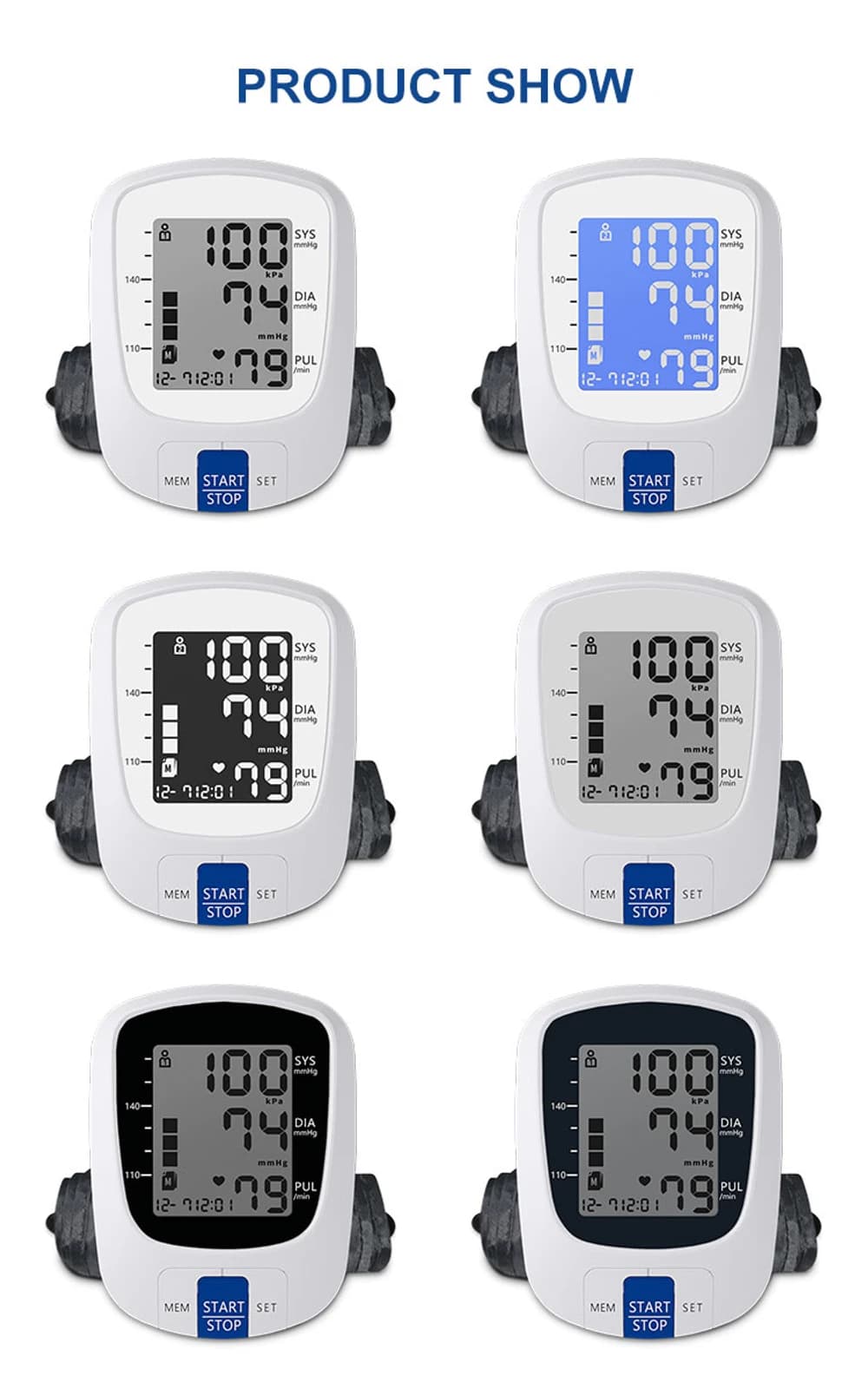 AXD-808 Upper-Arm Blood Pressure Monitor product detail 4