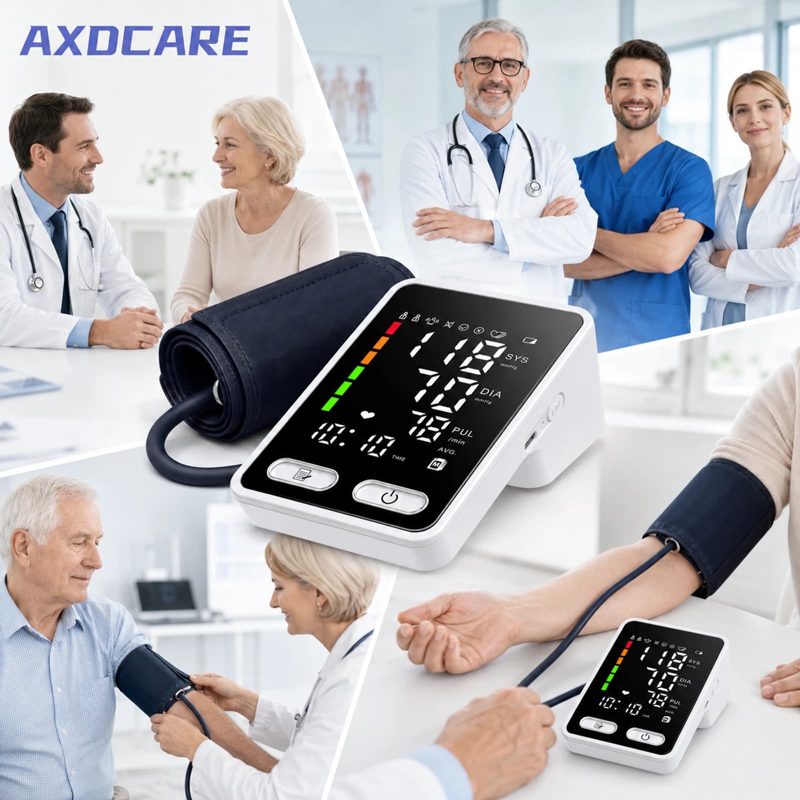 AXD-BP822 LED Upper-Arm Blood Pressure Monitor product detail 3