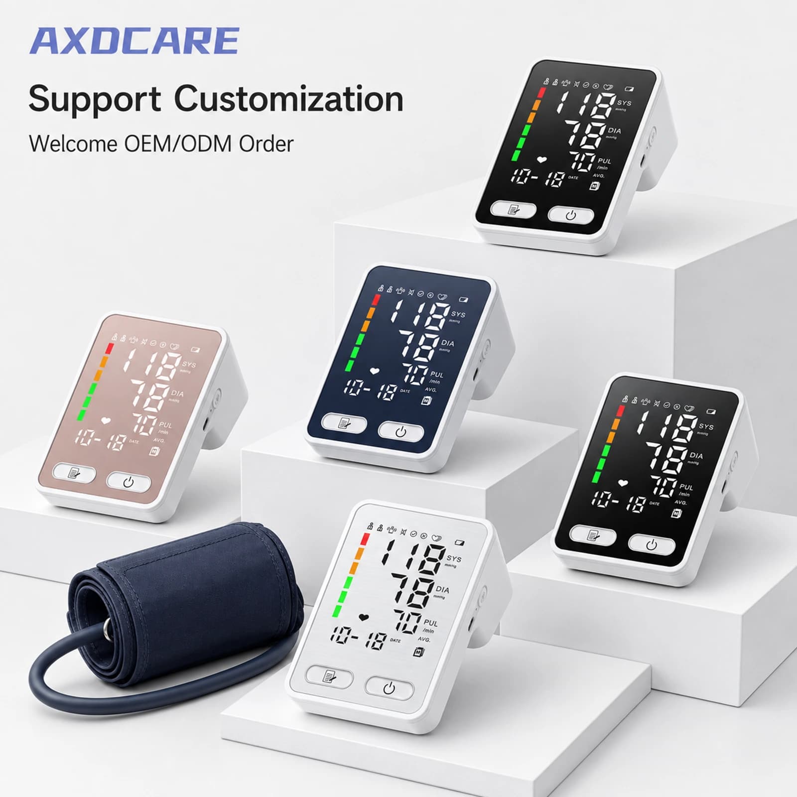 AXD-BP822 LED Upper-Arm Blood Pressure Monitor product detail 5