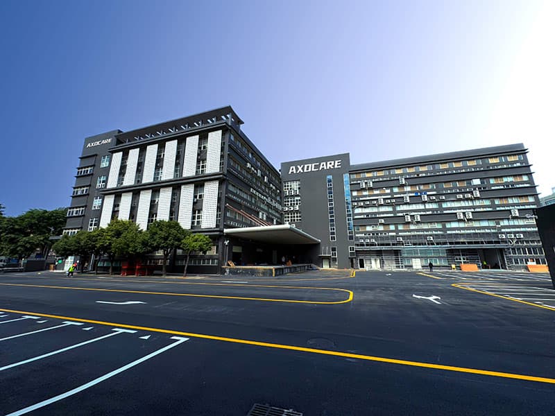 AXDCARE company and factory exterior